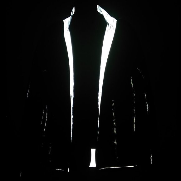 OGIO L REFLECTIVE ATHLETIC JACKET Mens 3M Scotchlite jog run exercise - Picture 11 of 15